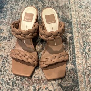 Dolce Vita Women's Tan Braided Sandals